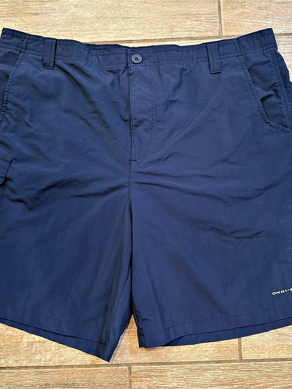 Columbia PFG Bahama Shorts Men's Blue Hybrid Shorts